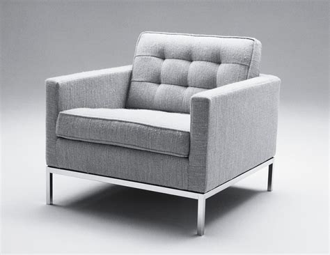 florence knoll silver metal and fabric office chair|florence knoll style sofa.